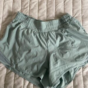 Lululemon Light Blue Hotty Hot Shorts (Tall)